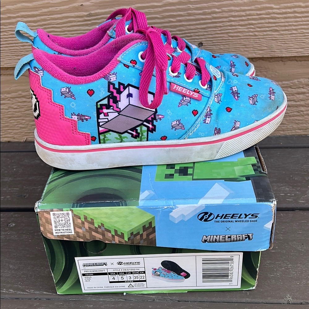 Heelys Minecraft shoes
